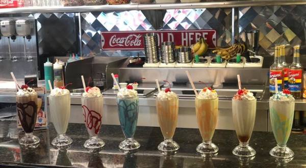 Cool Down With One Of The Biggest Milkshakes You’ve Ever Had At Donna’s Diner in Pennsylvania