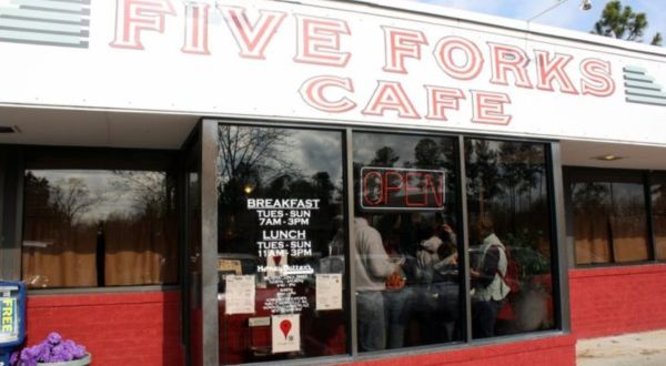 Load Up Your Plate With Your Favorite Breakfast Foods At Five Forks Cafe In Williamsburg, Virginia