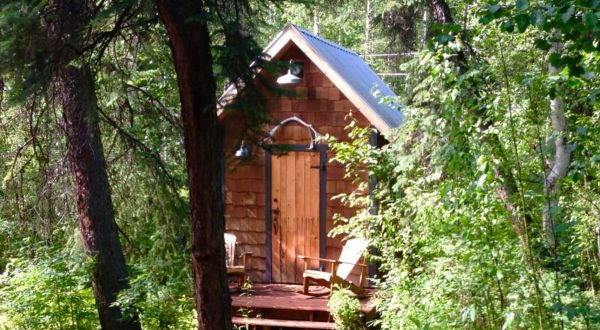 This Summer, Take A Retreat To This Alaskan Fairy Tale Cabin In The Woods