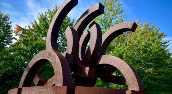 The David Berger Memorial Sculpture Near Cleveland Has An Incredible Story To Tell