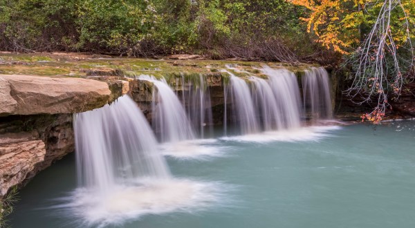 Plan A Visit To Albert Falls, West Virginia’s Beautifully Blue Waterfall
