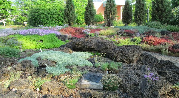 The Marie Azary Rock Garden At Matthaei Botanical Gardens Near Detroit Is A Work Of Art