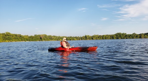 7 Scenic Kansas Lakes To Explore With A Day Out In A Kayak