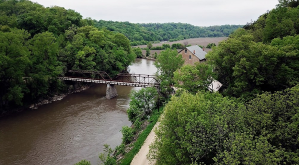 Hike Rugged Trails And Explore A Old Mill At Iowa’s Motor Mill Historic Site