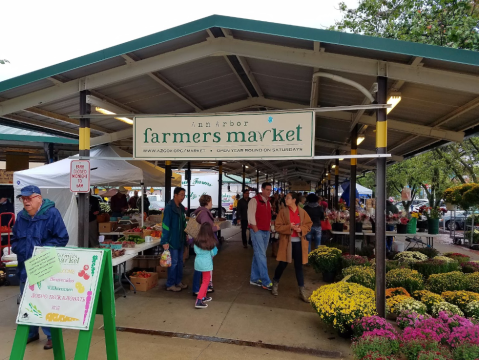 With Over 100 Vendors, The Ann Arbor Farmers Market Near Detroit Will Become Your New Favorite Destination