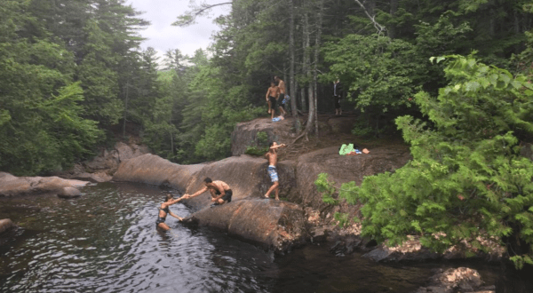 The Natural Swimming Hole At Smalls Falls In Maine Will Take You Back To The Good Ole Days
