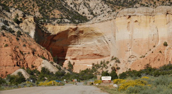 The Echo Amphitheater Is One Of New Mexico’s Best Natural Hidden Gems That’s Worth A Visit