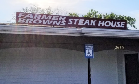 The Classic Farmer Brown's Steakhouse Has Been Feeding Hungry Nebraskans For More Than 50 Years