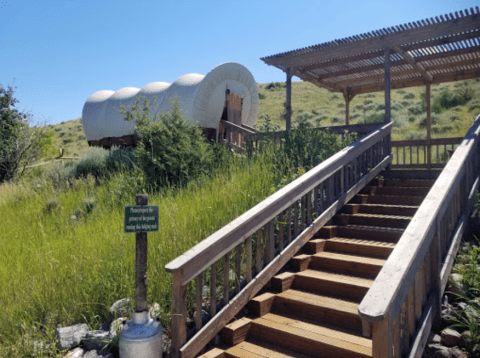 There's A New Covered Wagon Campground In Montana And It's A Unique Overnight Adventure