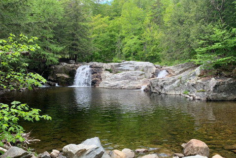 This Easy, Half-Mile Trail Leads To Buttermilk Falls, One Of Vermont's Most Underrated Waterfalls