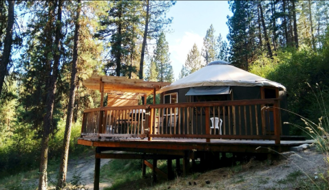 There's Nothing Like An Overnight Stay In A Yurt At Sly Owl Ranch In Idaho