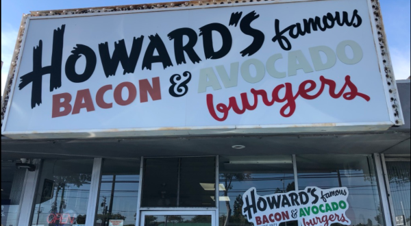 Sink Your Teeth Into Juicy Goodness At The Iconic Burger Stand In Southern California, Howard’s Famous Bacon And Avocado Burger