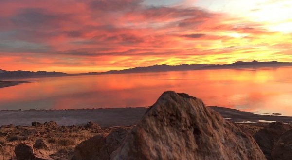 Some Of The Best Sunsets In The State Are Found On Utah’s Antelope Island