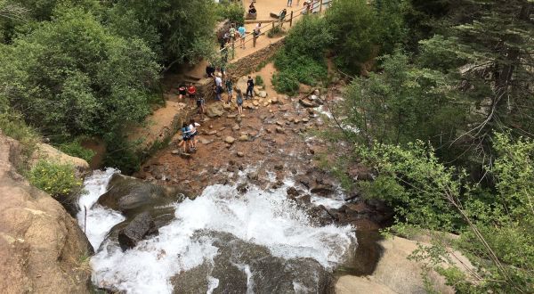 This Easy, 1/2-Mile Trail Leads To Helen Hunt Falls, One Of Colorado’s Most Underrated Waterfalls