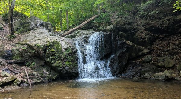 This Easy, Quarter-Mile Trail Leads To Cascade Falls, One Of Maryland’s Most Underrated Waterfalls