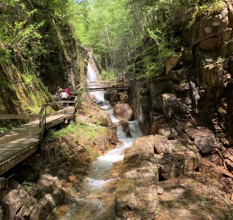The Almost Perfect Sights And Sounds Of The Flume Gorge Trail In New Hampshire Will Be A Memory You Won't Forget
