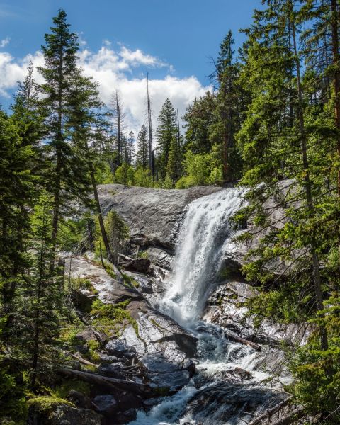 A Beautiful Secluded Hike, Sweathouse Falls Trail, Leads To A Little-Known Waterfall In Montana