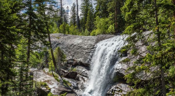 A Beautiful Secluded Hike, Sweathouse Falls Trail, Leads To A Little-Known Waterfall In Montana