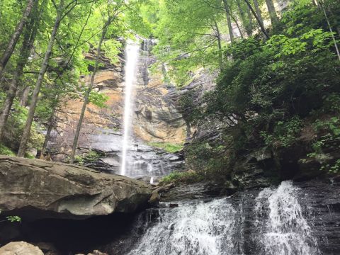 Rainbow Falls Trail In South Carolina Leads To A Waterfall With Unparalleled Views
