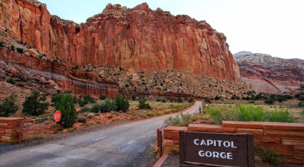 Explore Utah’s Early History On The Scenic Capitol Gorge Trail In Utah