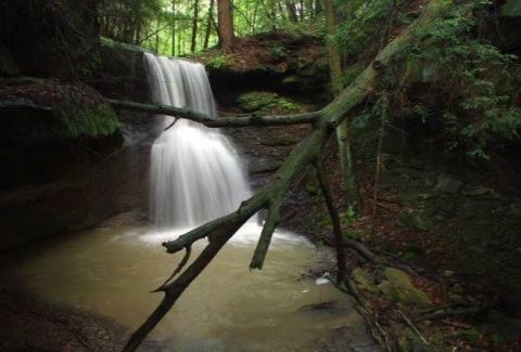 A Short But Beautiful Hike, Raven Rocks Loop Trail Leads To A Little-Known Waterfall In Ohio