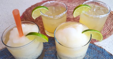 Kick Back With A Frozen Margarita, The Unofficial State Cocktail Of Texas