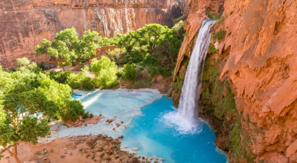 Havasu Falls Was Named The Most Beautiful Place In Arizona And We Have To Agree