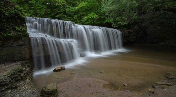 This Easy, One-Mile Trail Leads To Hidden Falls, One Of Minnesota’s Most Underrated Waterfalls