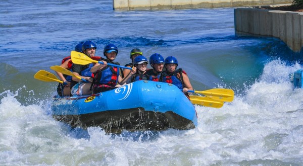 Go On An Outdoor Adventure When You Spend The Day Whitewater Rafting At Riversport OKC In Oklahoma