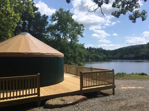 There's Nothing Like An Overnight Stay In A Yurt At Robber's Cave State Park In Oklahoma