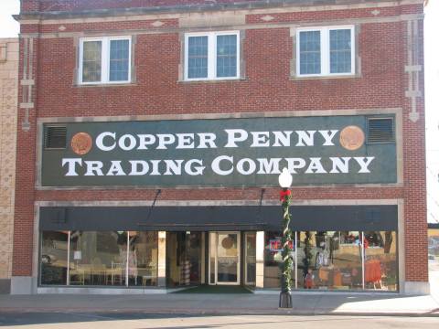 Enjoy Antique Shopping, A Delicious Meal, And Ghost Stories At The Historic Copper Penny Trading Company In Oklahoma