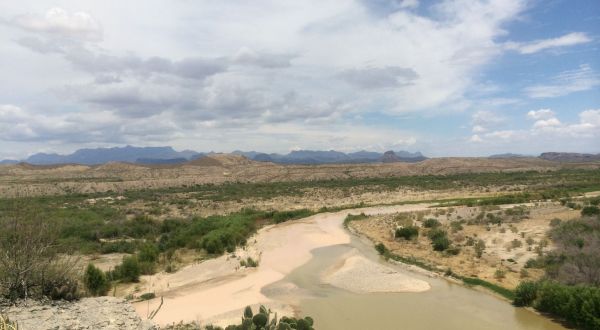 Follow A Sandy Path To The Waterfront When You Visit Santa Elena Canyon In Texas
