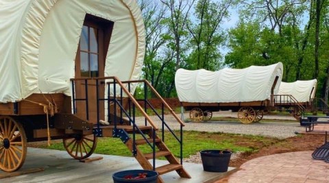 There's A New Covered Wagon Campground In Kentucky And It's A Unique Overnight Adventure