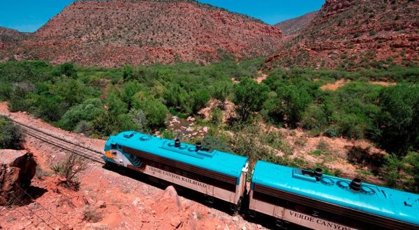 Go For A Socially Distant Ride Through Arizona’s Red Rock Country With Verde Canyon Railroad