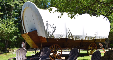 There's A Fun-Filled Covered Wagon Campground In New Jersey And It's A Unique Overnight Adventure