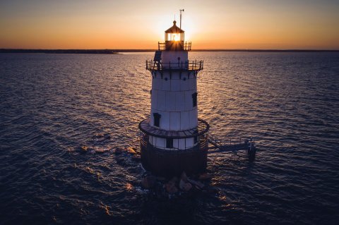 Conimicut Point Park Has Exclusive Views Of One Of Rhode Island's Oldest Lighthouses