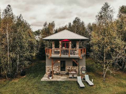 Drink In Majestic Views At This Firetower Chalet Airbnb In Pennsylvania