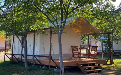 Camp In A Safari Tent By The Russian River When You Plan An Escape To Wildhaven In Northern California