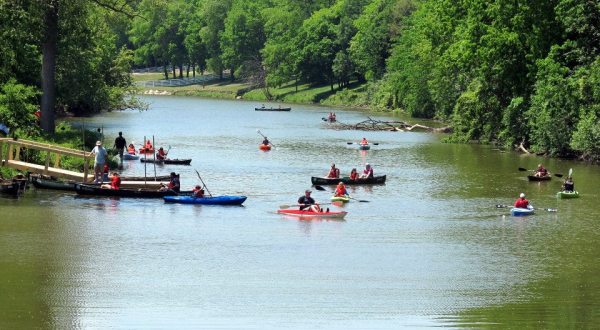 You Can Hike, Fish, Kayak And More At Side Cut Metro Park In Ohio
