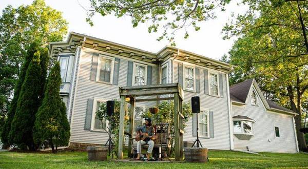 Stay In A Historic Home From the 1800s At The Peppermill Bed And Breakfast In Iowa