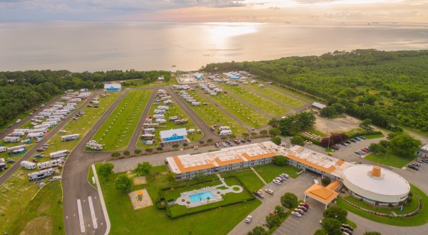 Sunset Beach Resort Is A Newly-Renovated Hotel In Virginia With Breathtaking Views Of A Private Beach