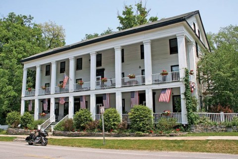 The Historic American Hotel In Sharon Springs, New York Is Officially Up For Sale