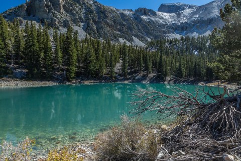 Nestled In The Mountains, Teresa Lake Has Some Of The Clearest Water In Nevada