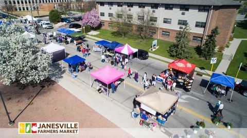 Help Keep Farmers Markets Open And Fill Up On Produce By Visiting The Janesville Farmers Market In Wisconsin