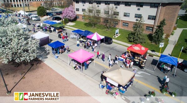 Help Keep Farmers Markets Open And Fill Up On Produce By Visiting The Janesville Farmers Market In Wisconsin