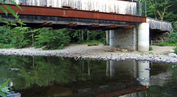 Explore A Covered Bridge On The Salmon River Trail, An Easy Hike In Connecticut