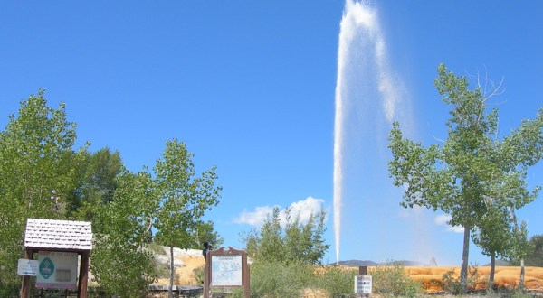Idaho’s Man-Made Geyser Is A Quintessential Roadside Attraction