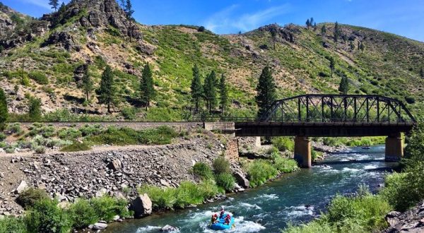 The Half-Day Whitewater Rafting Trip On The Truckee River Near Nevada Is A Thrill From Start To Finish