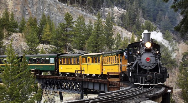 Go For A Socially Distant Ride Through Colorado’s Rocky Mountains With The Georgetown Loop
