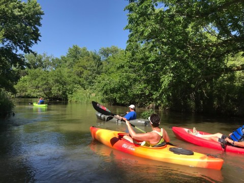 Spend An Afternoon Taking A Delightful Kayak Paddling Tour In Kearney, Nebraska This Summer